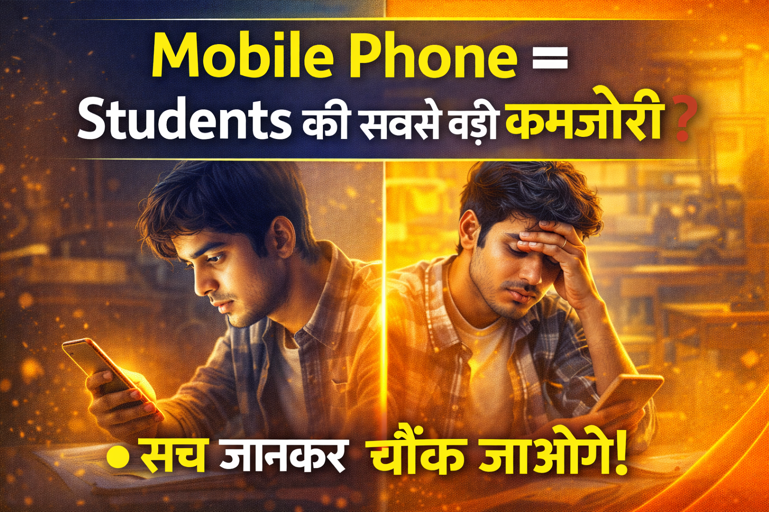 Mobile phone students ko weak kaise bana raha hai